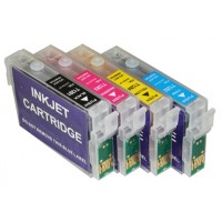 Картриджи перезаправляемые Epson TX119 (4 шт)