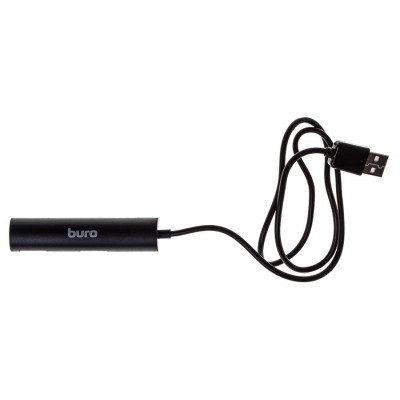 USB-разветвитель Buro BU-HUB4-0.5R-U2.0 4порт. черный