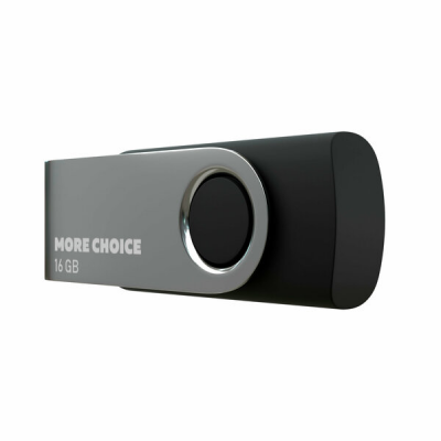 Флеш-накопитель More Choice MF16-4 16Gb USB2.0 чёрный