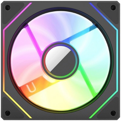 Кулер Bloody CF-11LCD ARGB 120x120x25 4-pin чёрный