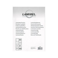 Пленка для ламинатора Lamirel 100л 75мкм