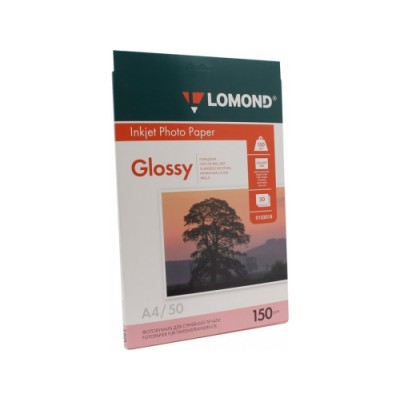 Бумага Lomond A4 150/25 глянцевая односторонняя