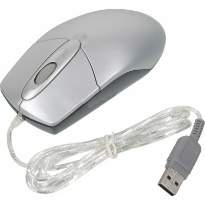 Мышь A4 OP-720 серебристый USB