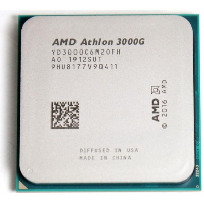 Процессор AMD Athlon 3000G SoketAM4 (3.5GHz/100MHz/Vega 3) OEM гар.12мес.