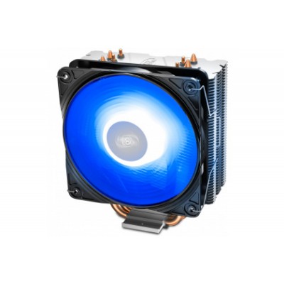 Кулер универсальный Deepcool GAMMAXX 400 V2 Blue Soc-1366/115X/AM4/AM3+/FM2 Blue