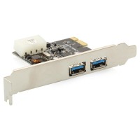 Контроллер USB Orient VL-3U2PE USB 3.0, PCI-E, 2 внешних порта