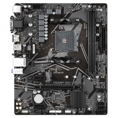 Материнская плата Gigabyte A520M H ARGB Soc-AM4