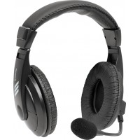 Наушники с микрофоном Defender Gryphon 750 кабель-2м, Black