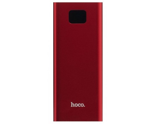 Зарядное устройство HOCO J46 10000mAh 2xUSB/дисплей красный