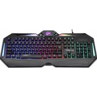 Клавиатура Qumo Spirit проводная игровая с подсветкой