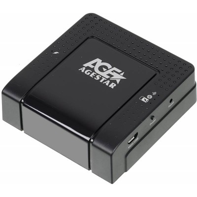 Адаптер-переходник AgeStar для HDD Mobile WPRS черный гар.12мес.