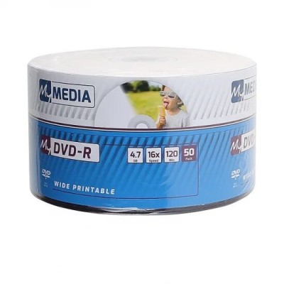 Диск DVD-R MyMedia 4.7Gb 16x Color Printable