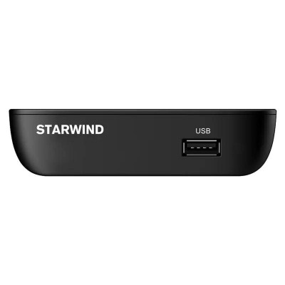 Ресивер DVB-T2 Starwind ST-160 черный